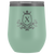 # Monogrammed Wine Tumbler - X