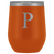 # Monogrammed Wine Tumbler - P