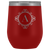 # Monogrammed Wine Tumbler - A