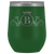 # Monogrammed Wine Tumbler - B