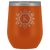# Monogrammed Wine Tumbler - K