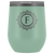 # Monogrammed Wine Tumbler - F