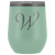 # Monogrammed Wine Tumbler - W