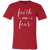 Faith Over Fear Solid Color T-Shirt