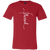 Blessed In A Cross Solid Color T-Shirt