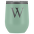 # Monogrammed Wine Tumbler - W