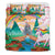 # Unicorn Bedding Duvet Set With Comforter Cover and Two Pillow Cases