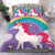 # Unicorn Bedding Duvet Set With Comforter Cover and Two Pillow Cases