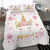 # Unicorn Bedding Duvet Set With Comforter Cover and Two Pillow Cases