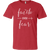 Faith Over Fear Heather Color T-Shirt