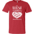 Trust In The Lord With All Your Heart Heather Color T-Shirt
