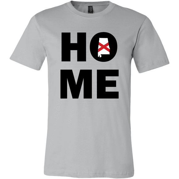 + Alabama Flag Home T-shirt - GreatGiftItems.com