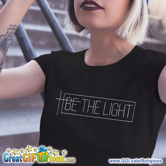 Be The Light Solid Color T-Shirt
