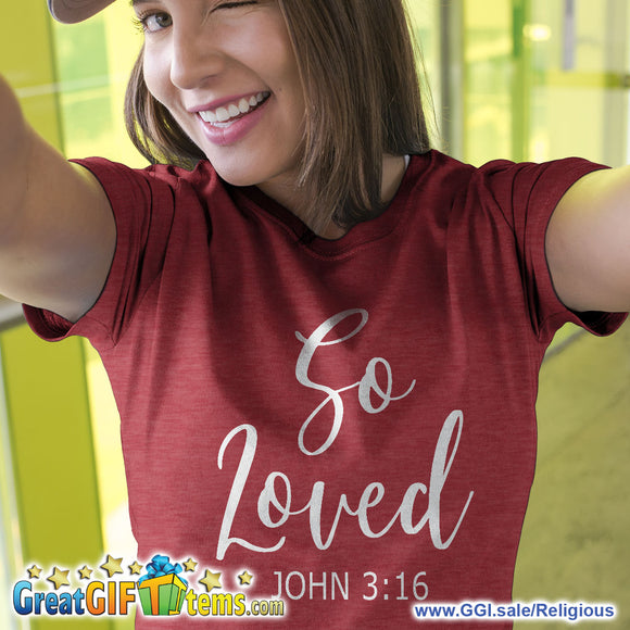 So Loved Heather Color T-Shirt