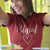 Blessed With A Loving Heart Heather Color T-Shirt