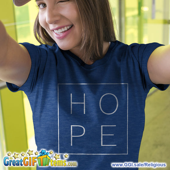 Hope On Four Corners Heather Color T-Shirts