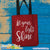 Let Your Light Shine Canvas Tote Bag