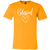 Blessed With A Loving Heart Solid Color T-Shirt