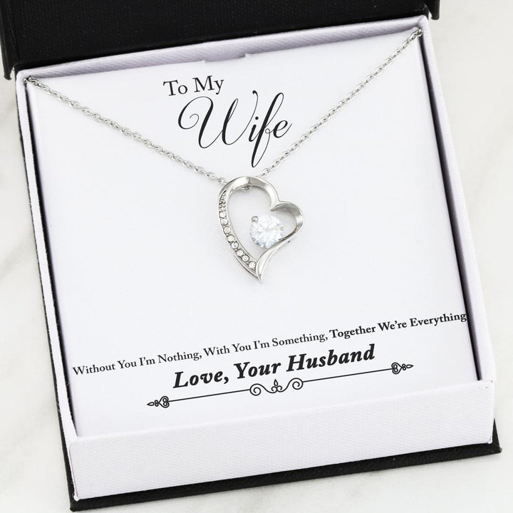 To My Wife Necklace Valentines Day Surprise Birthday Romantic Love Birthday  Gift | eBay
