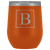 # Monogrammed Wine Tumbler - B