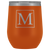 # Monogrammed Wine Tumbler - M