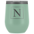# Monogrammed Wine Tumbler - N