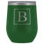 # Monogrammed Wine Tumbler - B