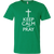 Keep Calm And Pray Heather Color T-Shirt