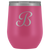 # Monogrammed Wine Tumbler - B