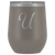 # Monogrammed Wine Tumbler - U