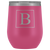 # Monogrammed Wine Tumbler - B