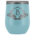 # Monogrammed Wine Tumbler - B