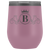 # Monogrammed Wine Tumbler - B