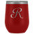 # Monogrammed Wine Tumbler - R