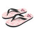 Lady's Pink Texas Nurse Flip Flops