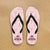 Men's Pink Texas Nurse Flip Flops