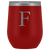 # Monogrammed Wine Tumbler - F