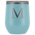 # Monogrammed Wine Tumbler - M