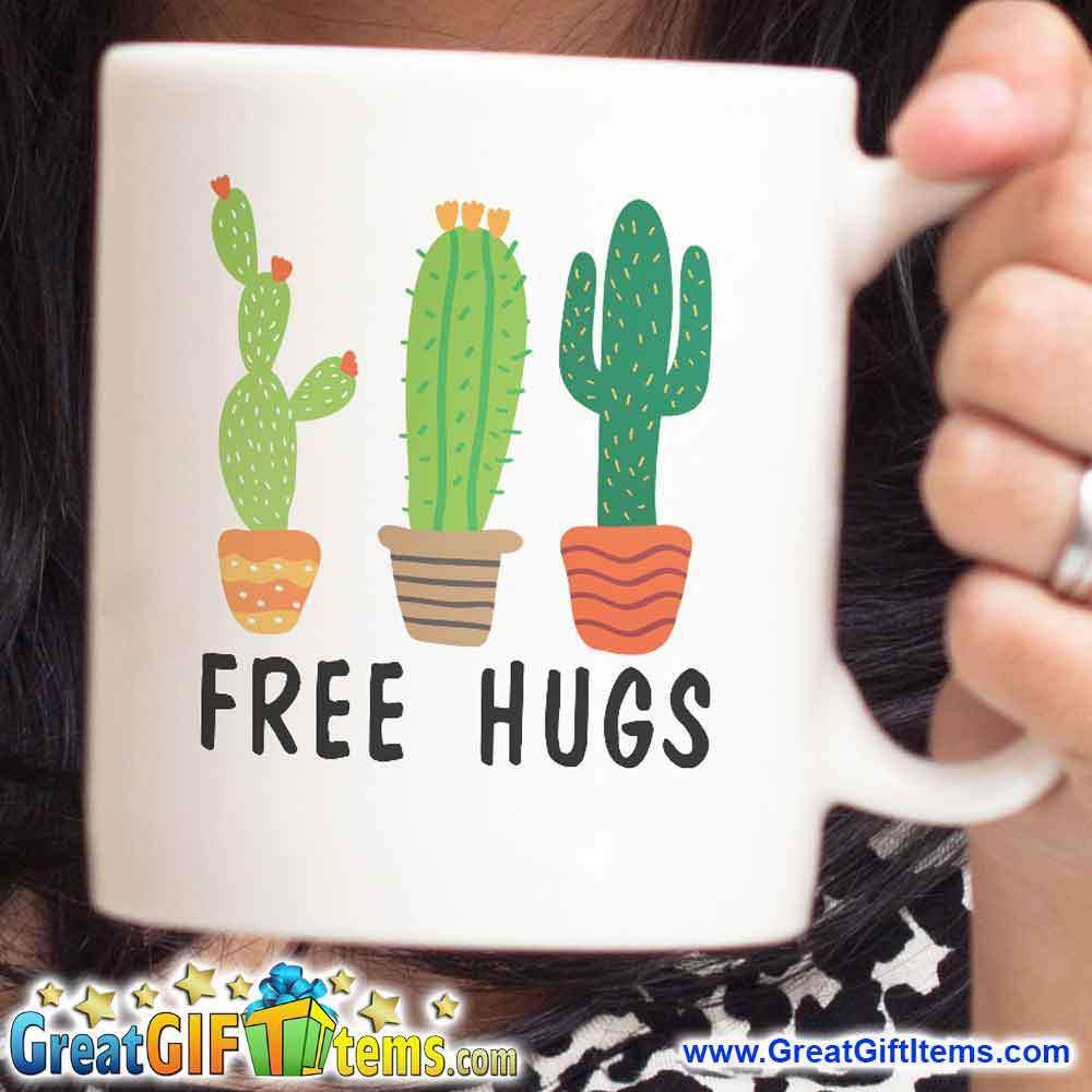 Free Hugs Cute Coffee Mug For That Special Someone - GreatGiftItems.com