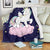 # Unicorn Blanket Made From Ultra Soft Fleece