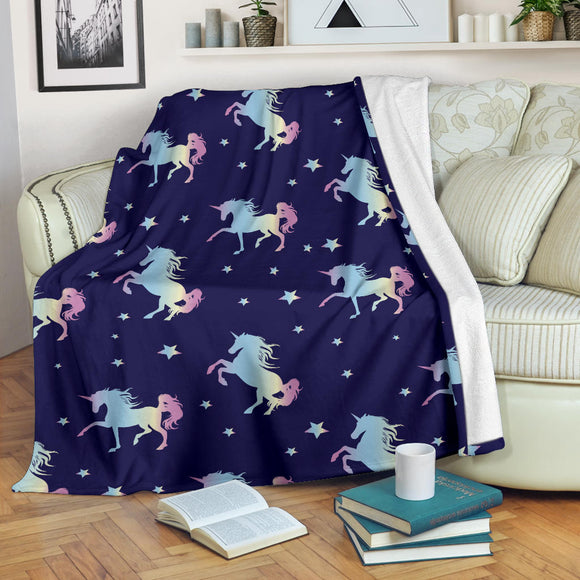 # Unicorn Blanket Made From Ultra Soft Fleece