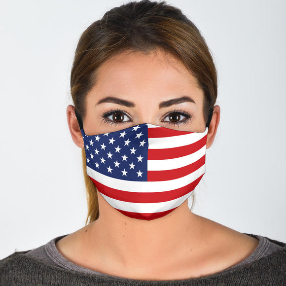 American Flag Face Mask