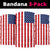 American Flag Bandana Mask