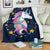 # Unicorn Blanket Made From Ultra Soft Fleece