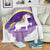 # Unicorn Blanket Made From Ultra Soft Fleece
