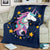 # Unicorn Blanket Made From Ultra Soft Fleece