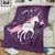 # Unicorn Blanket Made From Ultra Soft Fleece