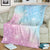 # Unicorn Blanket Made From Ultra Soft Fleece