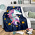 # Unicorn Blanket Made From Ultra Soft Fleece