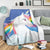 # Unicorn Blanket Made From Ultra Soft Fleece